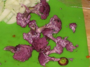 Purple cauliflower one of at least four colors now available
